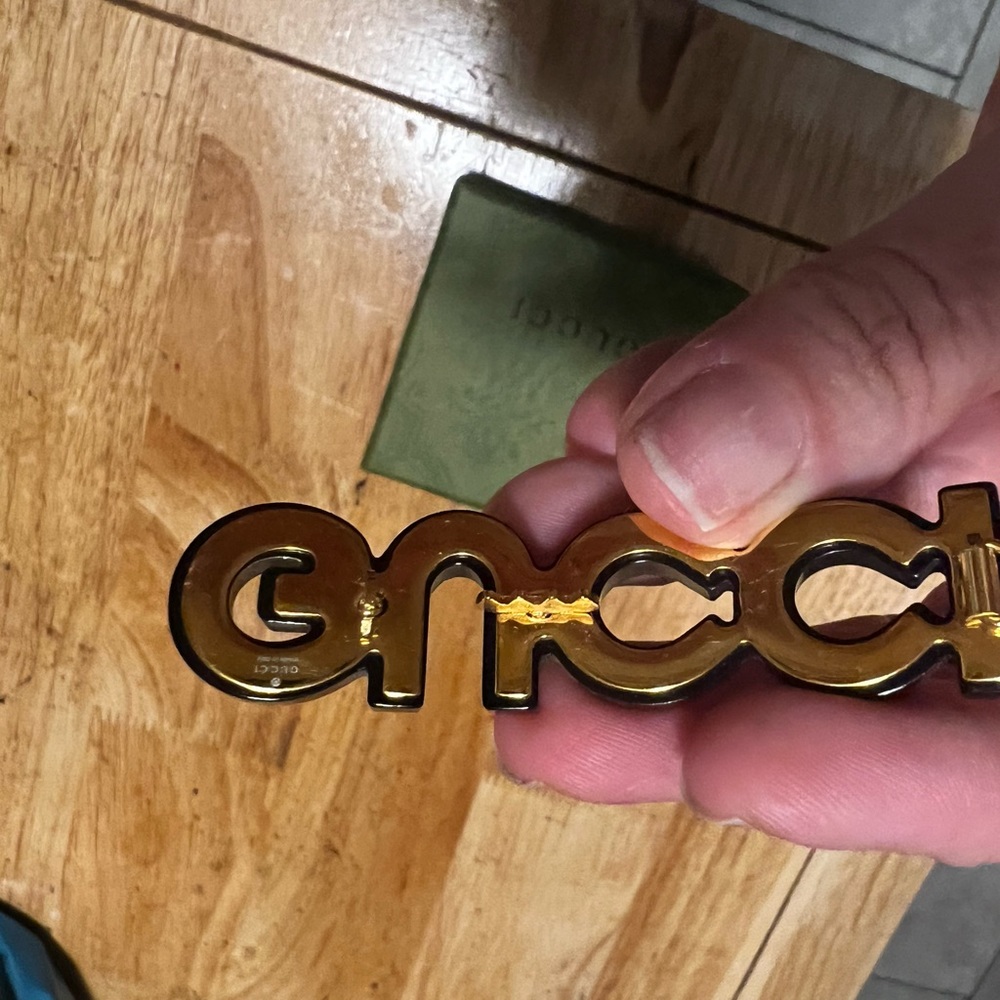 Crystal Gucci Hair Slide - Picture 4 of 7